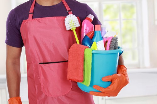 Window cleaning service equipment used in Knightsbridge