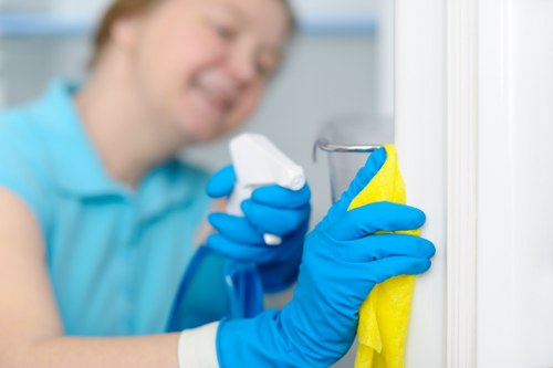 Local recycling separation and operational sorting at Cleaners Knightsbridge