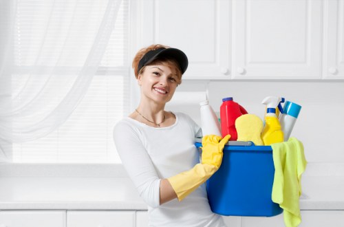 Deep cleaning service for a Knightsbridge townhouse interior