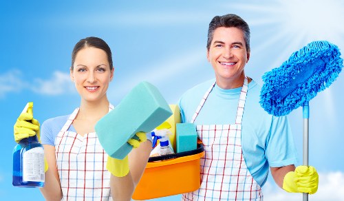 Specialist cleaning equipment used for pet stain removal on upholstery