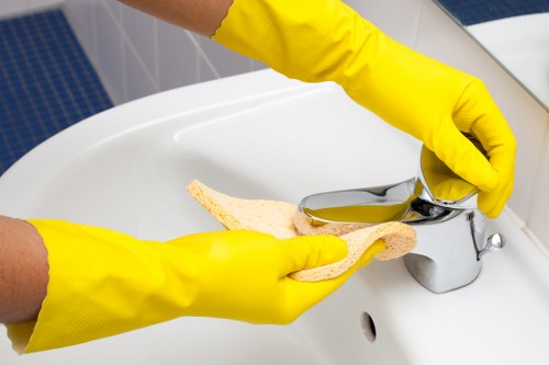 Professional cleaning in a Knightsbridge residential home